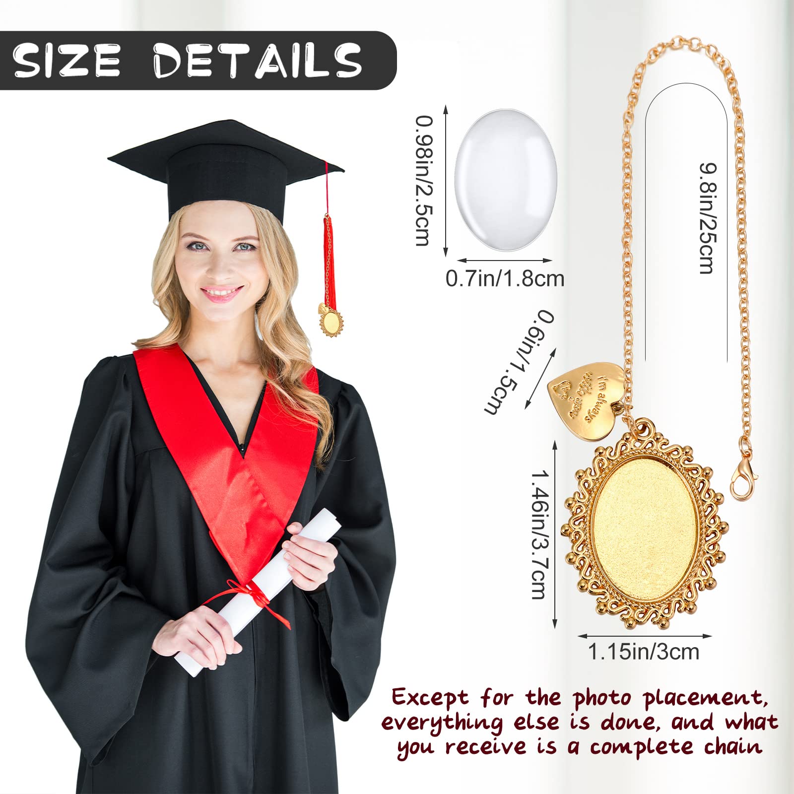 Amazon.com: Sureio Memory Photo Charm Graduation Memorial Tassel